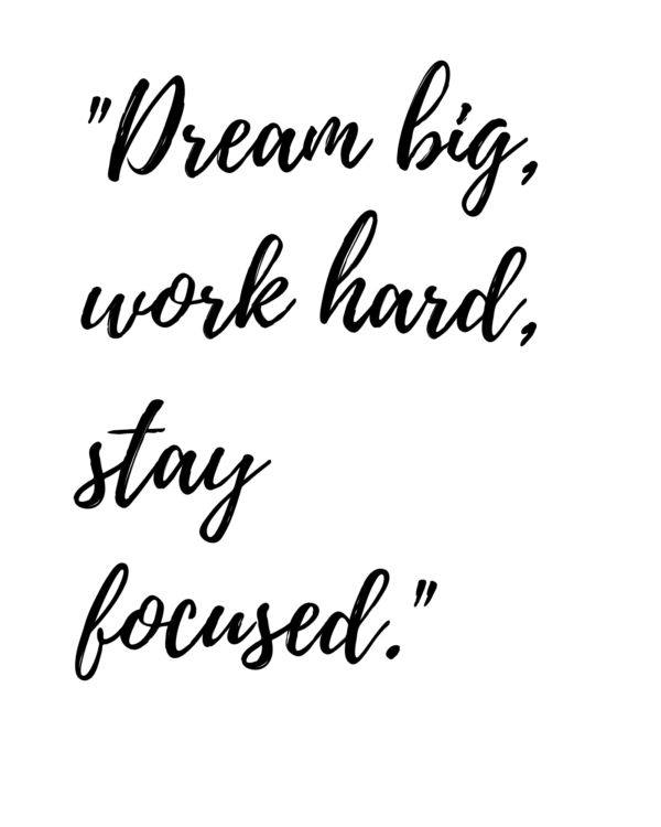 Inspirational Wall Art | 8x10 Digital Print | Motivational Quote PNG"