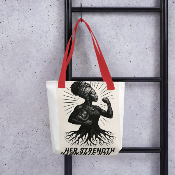 Her Strength Tote bag - Image 2