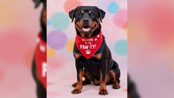 "Rottie Baby Shower / Gender Reveal" Fun  PNG /Zip ( Bundle Of 10)  Transparent Digital Files for T-Shirts & More - Image 2