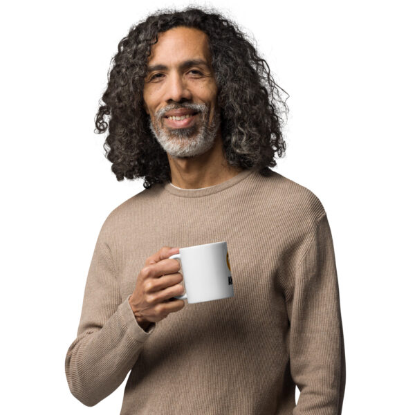 White glossy mug - Image 2