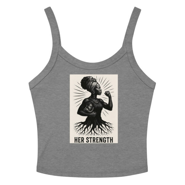 Her Strength Women’s micro-rib tank top - Image 5