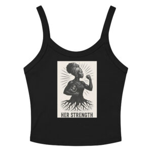 Her Strength Women’s micro-rib tank top